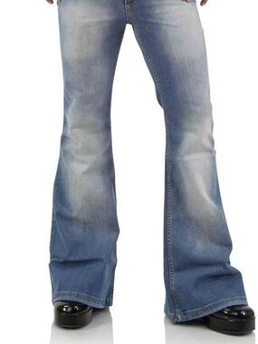 Bell Bottom Jeans 60s 70s  Bell Bottoms Disco Pants Flared Jeans 32X30